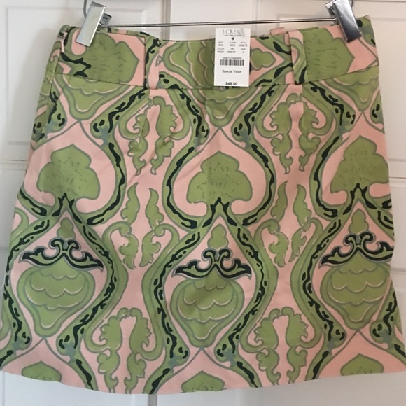 Pink and green skirt