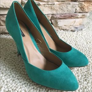 Teal forever 21 heels