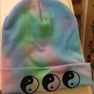 Tie dye beanie