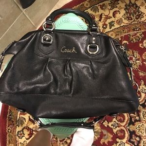 Authentic Black Coach satchel
