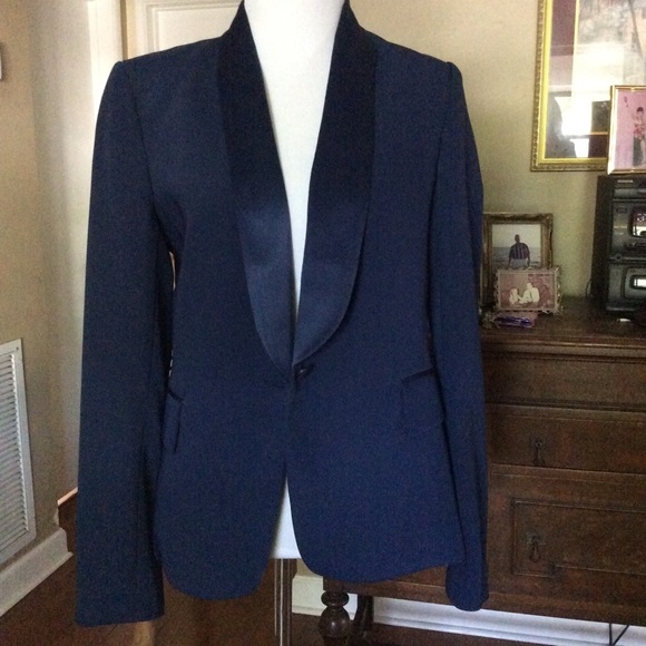VS blue Tuxedo jacket