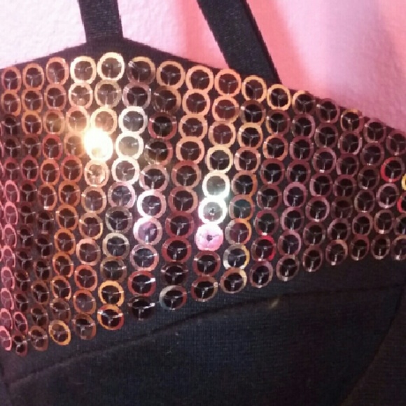 Sequin crop top - Picture 2 of 2