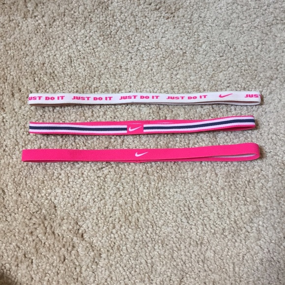 Nike headband bundle pink