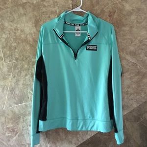 Victoria's Secret Pink half zip Large