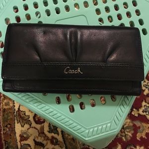 Black Coach wallet