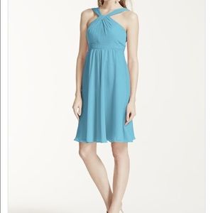 David's Bridal Style F15600 in Pool