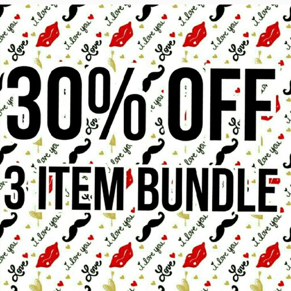 30% OFF when you bundle 3 items