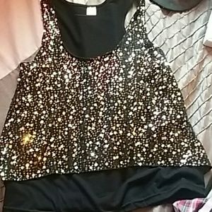 Sequin top