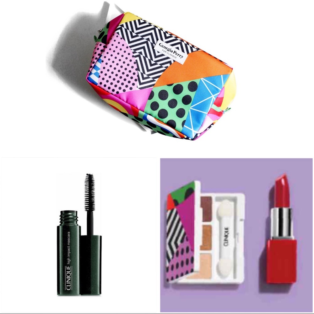 Clinique makeup bundle by Georgia Perry