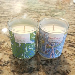 Lilly Pulitzer Candles