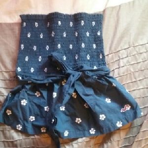 Hollister strapless top