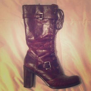 Nine West leather boots