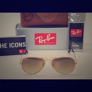 Gold like new raybans!!