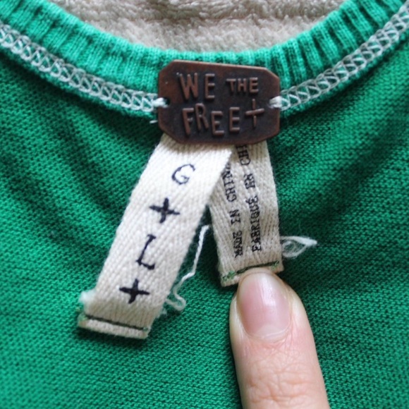 Free People Green 2 Tank - Picture 3 of 3