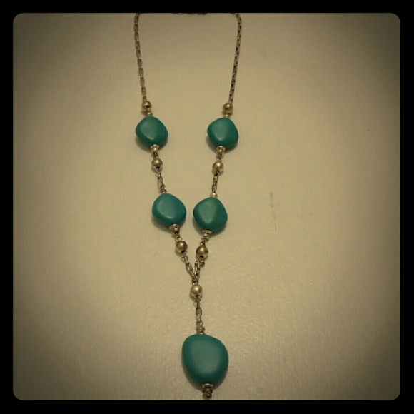 Turquoise and Silver Necklace