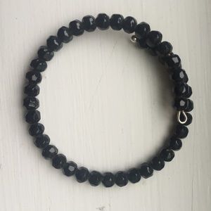 Black stone Alex and ani bracelet
