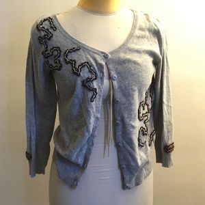 Anthropologie Karen Nicol cardigan sweater
