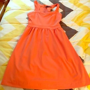 Orange dress with pockets!