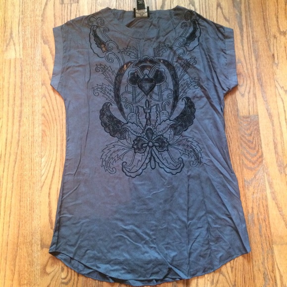 Lace detailed Angie top