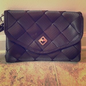 NEW! MAGGIE BAGS SEATBELT CLUTCH