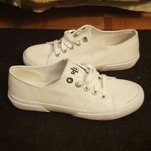 Ralph Lauren white sneakers