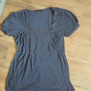 Pure Zone maternity Warren lately grey short sleev