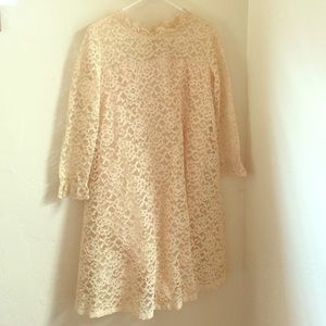 Vintage shift lace dress