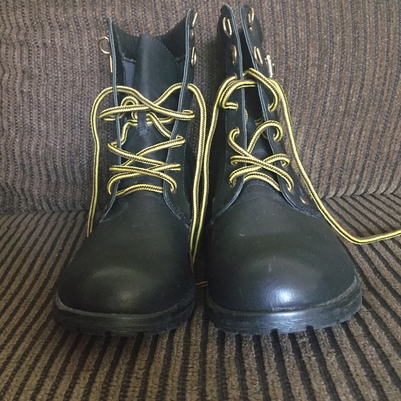 Black Ankle Booties - Picture 2 of 3