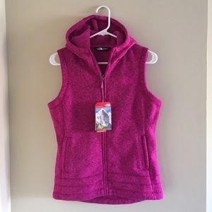 The North Face Heathered Plum Vest