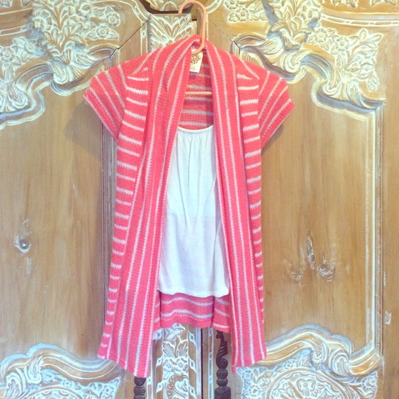 Pink Striped Top