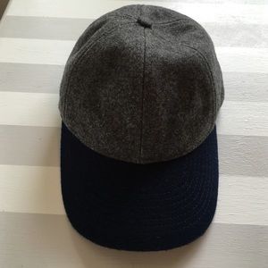 J.Crew Flannel Wool Baseball Cap