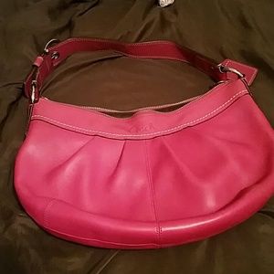 Medium Pink coach bag