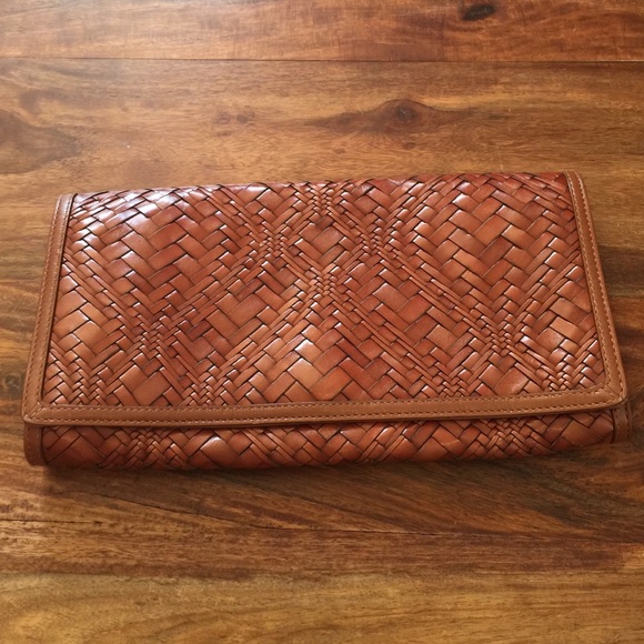 Cole Haan amazing brown woven leather