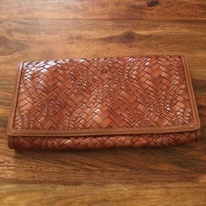 Cole Haan amazing brown woven leather