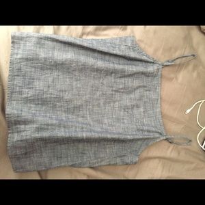 Denim gap tank top