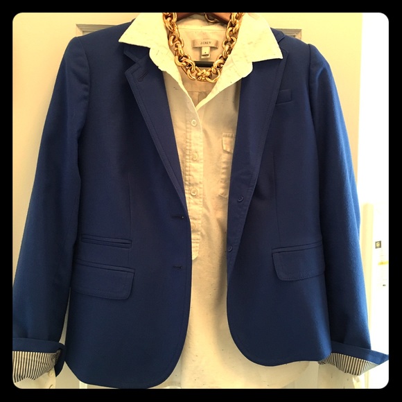 JCrew popover with subtle multi color threading