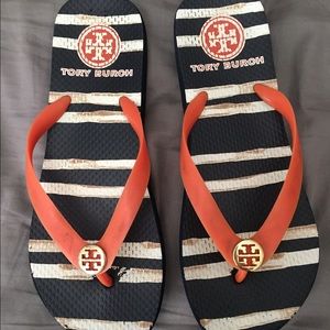 Tory burch flip flops