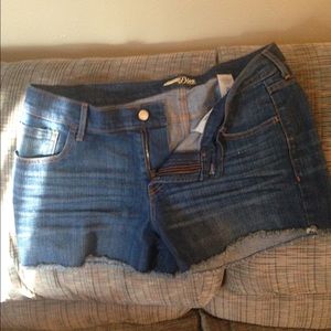 Denim shorts