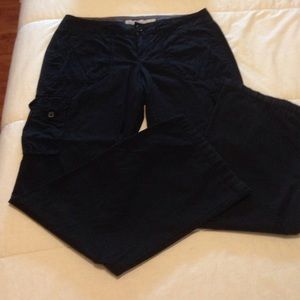 Black cargo pants