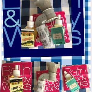 Set of bath and body wallflower fragrance