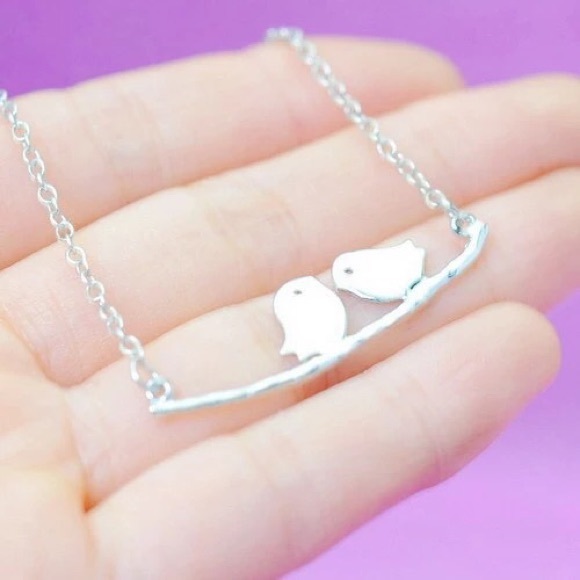 ⚬Love Birds⚬Necklace - Picture 2 of 2