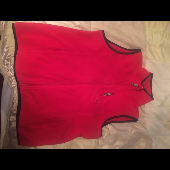 Red Sweater Vest