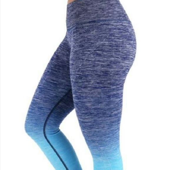 Blue ombre leggings - Picture 2 of 4