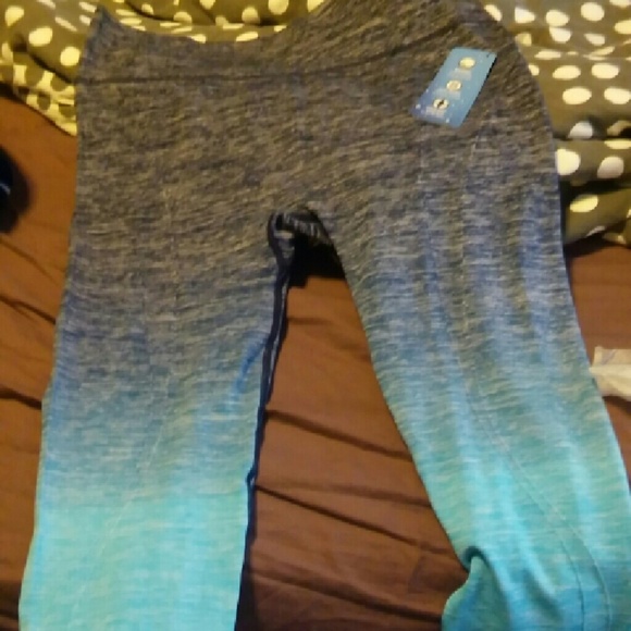 Blue ombre leggings - Picture 3 of 4