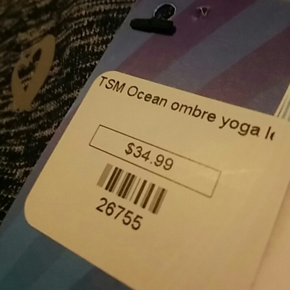 Blue ombre leggings - Picture 4 of 4