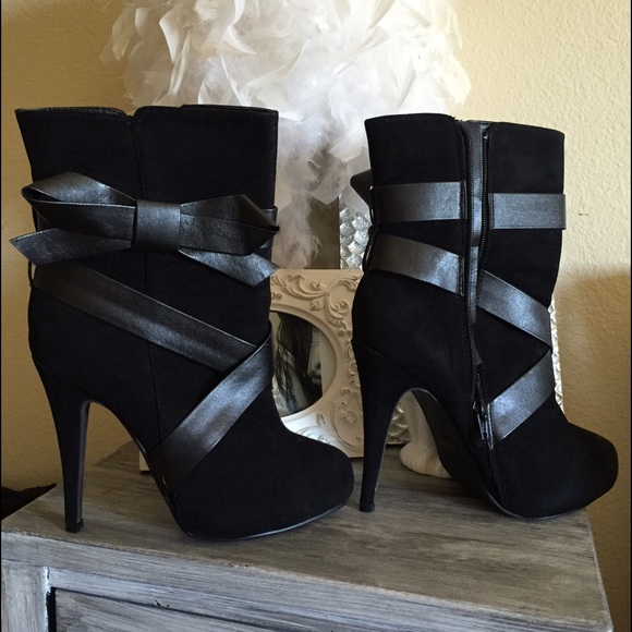 Black booties
