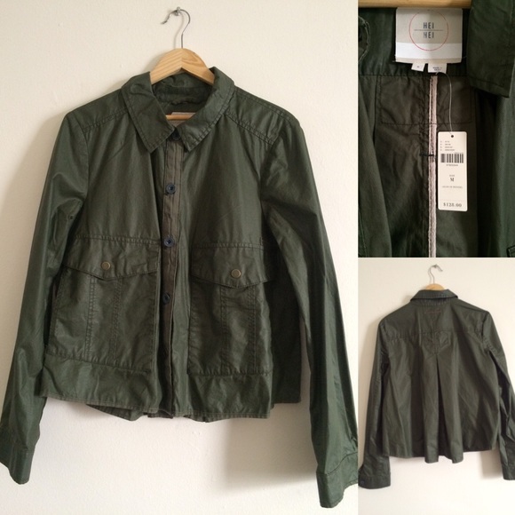 Anthropologie utility swing jacket.