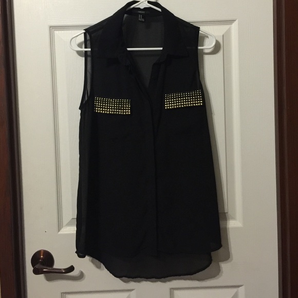 Black blouse sz medium