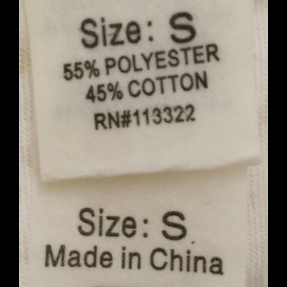 LAST CHANCE! NWOT crochet back ivory top, size S - Picture 4 of 4