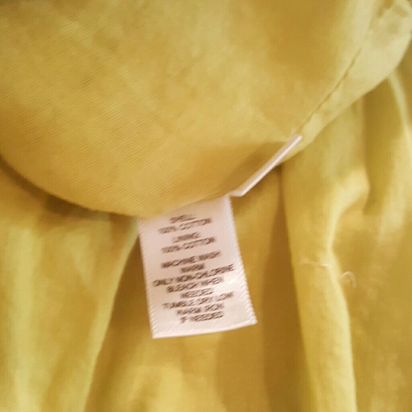 Neon Lime Green Cotton Skirt - Picture 3 of 3